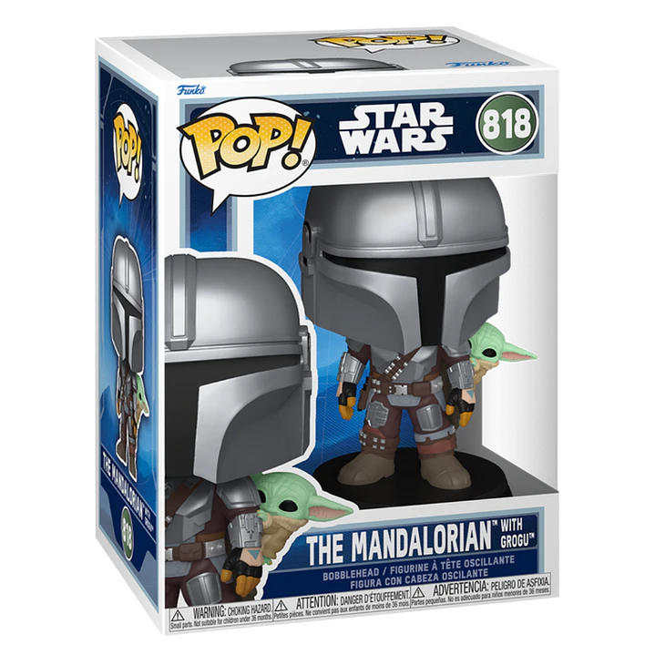 The Mandalorian With Grogu Funko Pop Star Wars 818 3