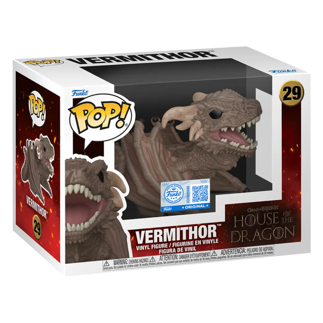 Vermithor Funko Pop House Of The Dragon 29 Funko Shop 3