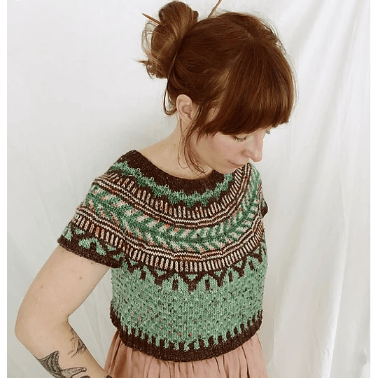 Soldotna Crop o Sweater