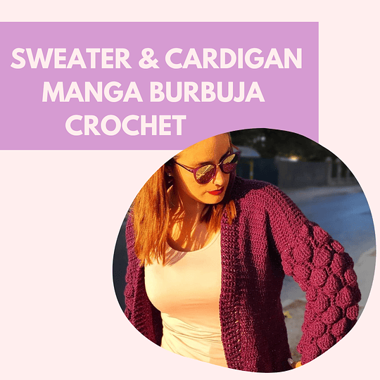 Sweater & Cardigan Manga burbuja CROCHET 