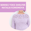 Berries Yoke Sweater (CROCHET)