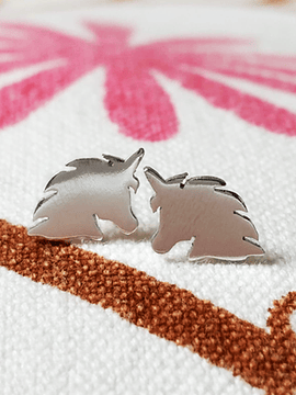 Aretes Niñas Unicornios