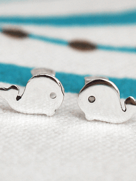 Aretes Niñas Ballenas