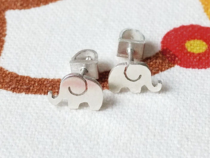 Aretes Niñas Elefantes