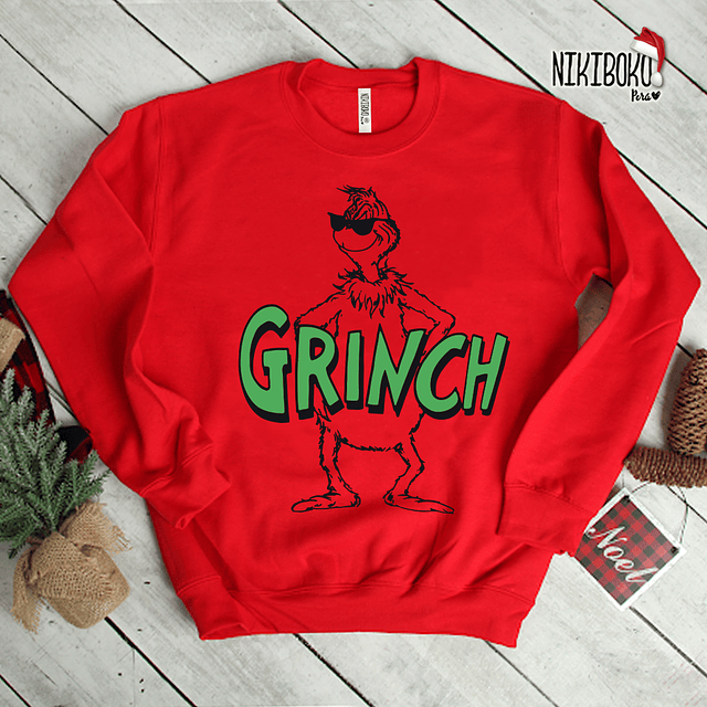 Polera Grinch Clásico