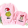 Polera Grinch Mom and Daughter