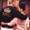 Polera  King and Queen Dorado