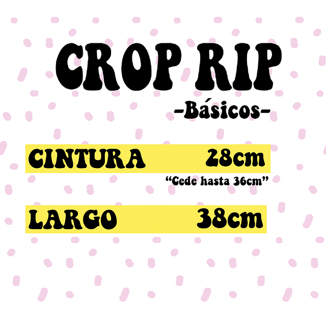 Crop Rip Manga CERO🚨 SALE 🚨