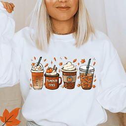 Polera Pumpkin Spice Coffee