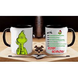 Taza Grinch Estoy Ocupado!