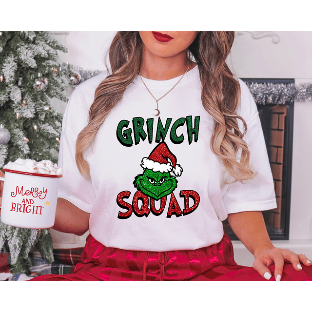 Polo y Polera Grinch Squad