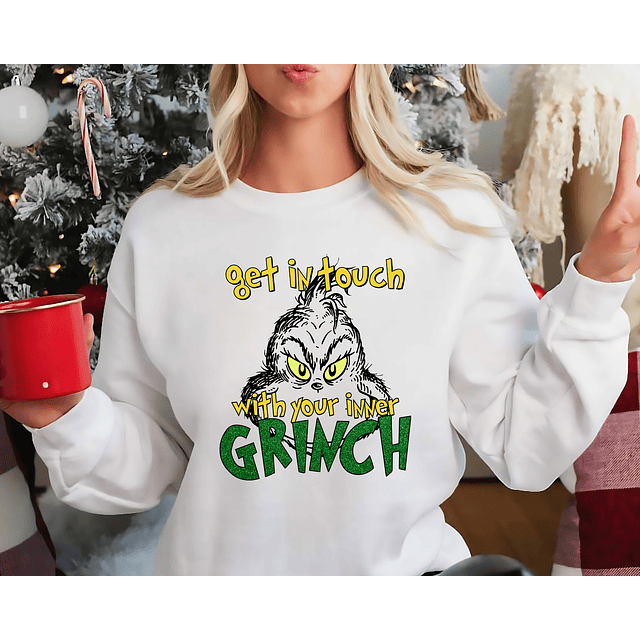 Polo y Polera Get in Touch With Your Inver Grinch