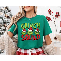 Polo y Polera Grinch Squad x3