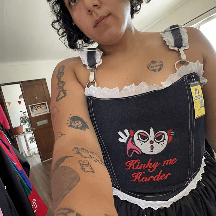 Corset Calentin Blonda Blanca 2