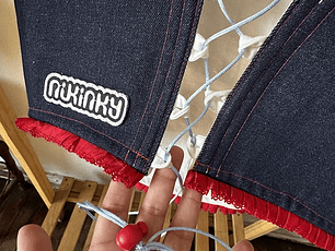 Corset Calentin Blonda Roja