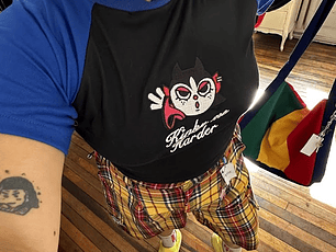 Woopsie Negro Y Azul