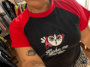 Woopsie Negro y Rojo