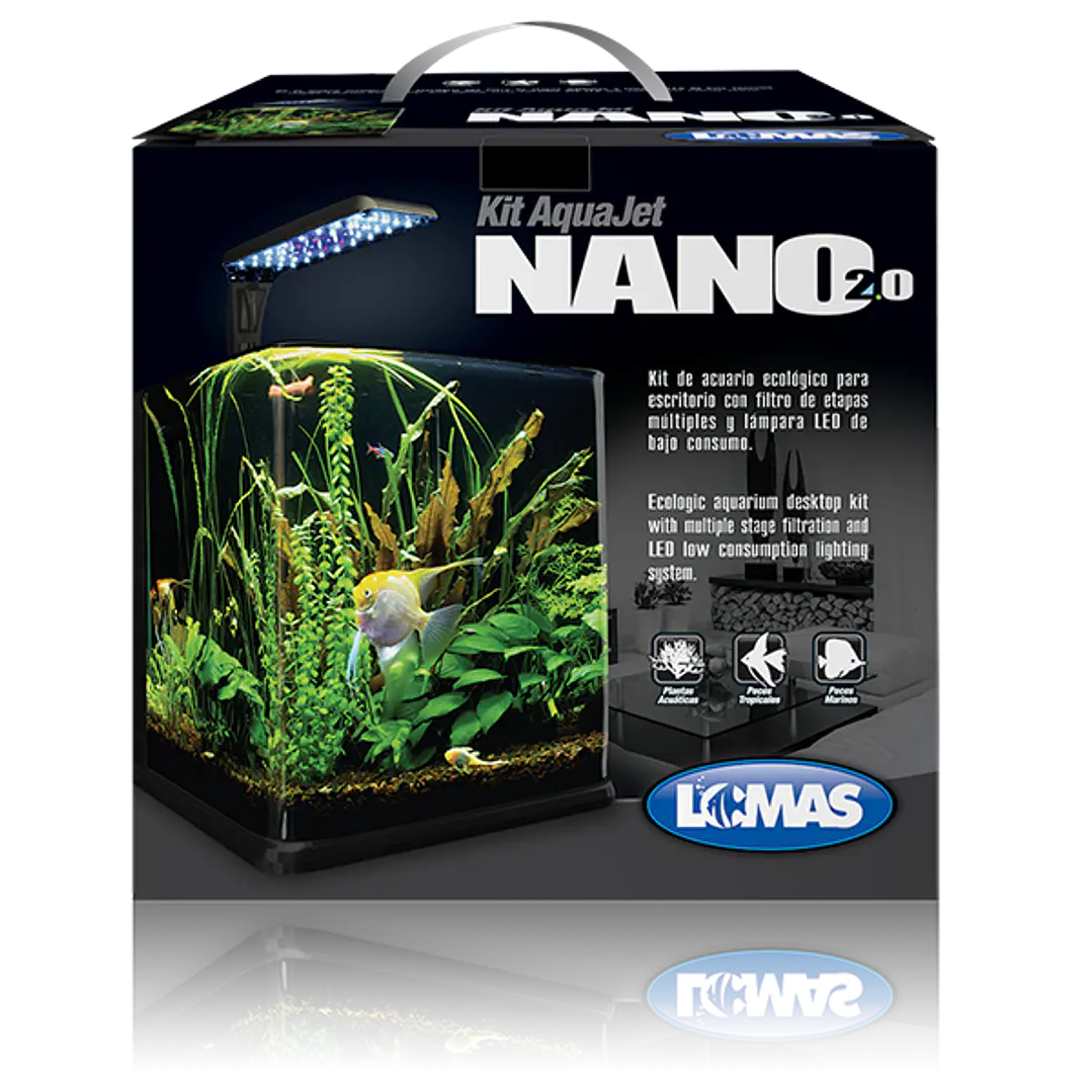 ACUARIO NANO CUBO 9 L 1