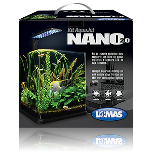 ACUARIO NANO CUBO 9 L