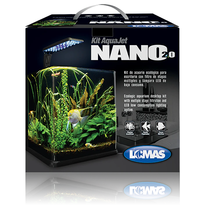 ACUARIO NANO CUBO 9 L 1