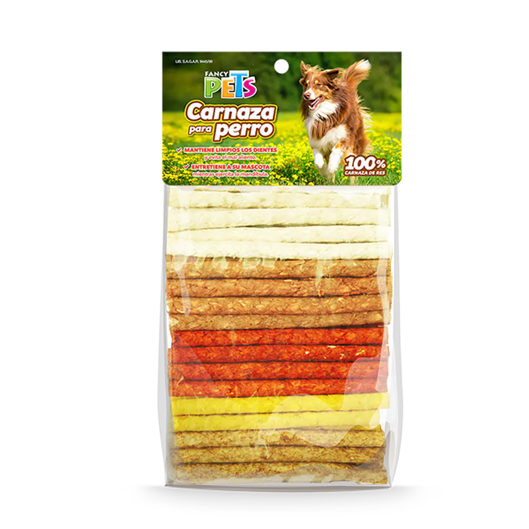 PALITOS DE CARNAZA SABORES VARIADOS - 100 PZ 1
