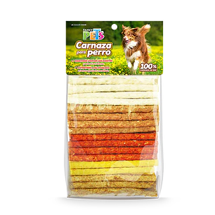 PALITOS DE CARNAZA SABORES VARIADOS - 100 PZ