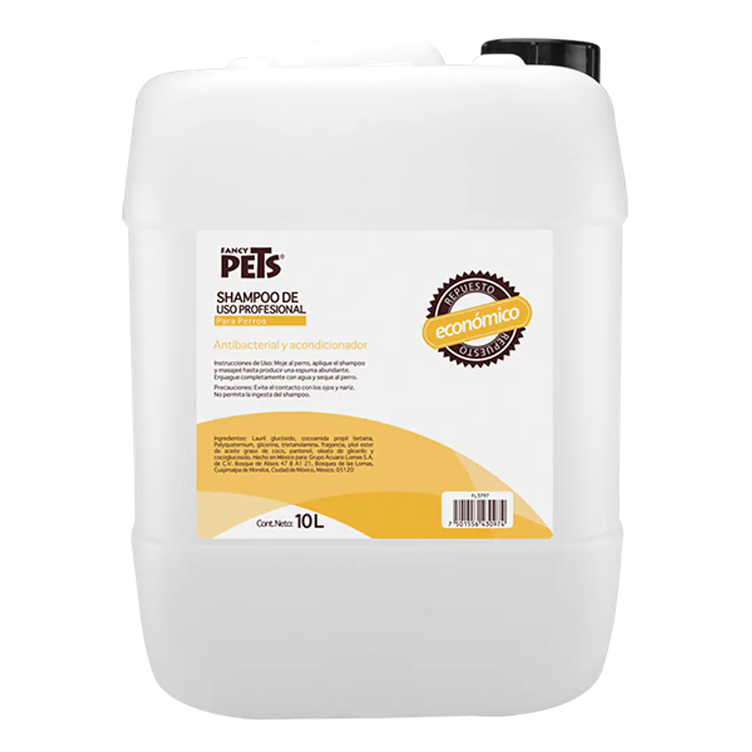 SHAMPOO ANTIBACTERIAL USO PROFESIONAL 10 L. 1