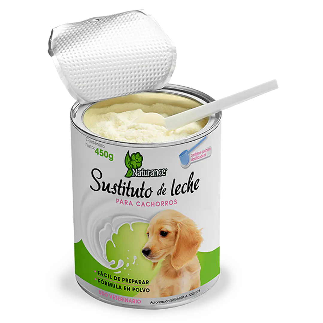 SUSTITUTO DE LECHE PARA CACHORRO NATURANCE 450 G 2