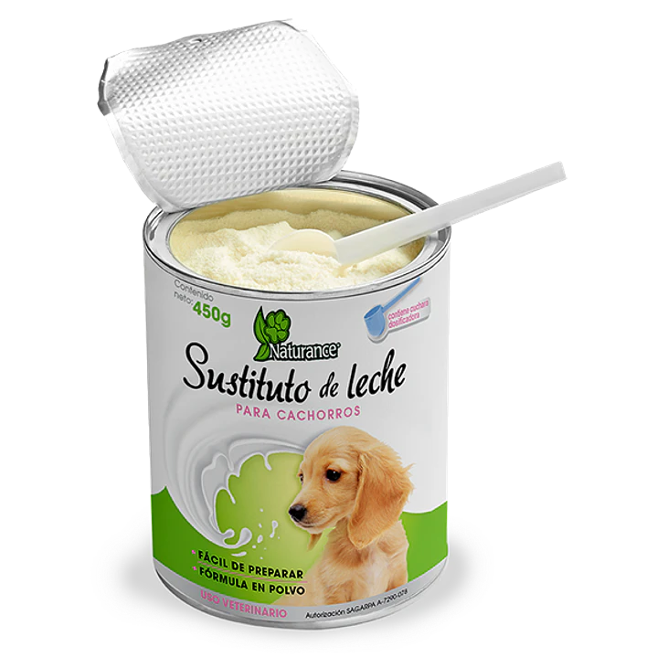 SUSTITUTO DE LECHE PARA CACHORRO NATURANCE 450 G 2