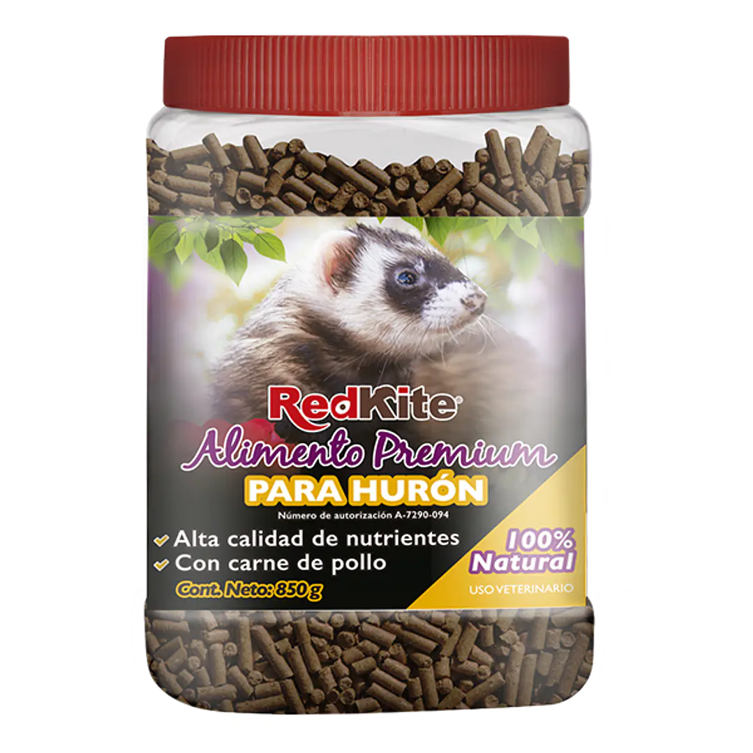 ALIMENTO PREMIUM P/HURON 850 G 1