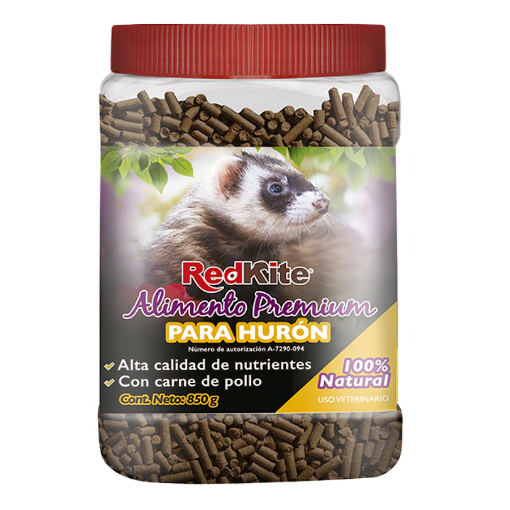 ALIMENTO PREMIUM P/HURON 850 G 1