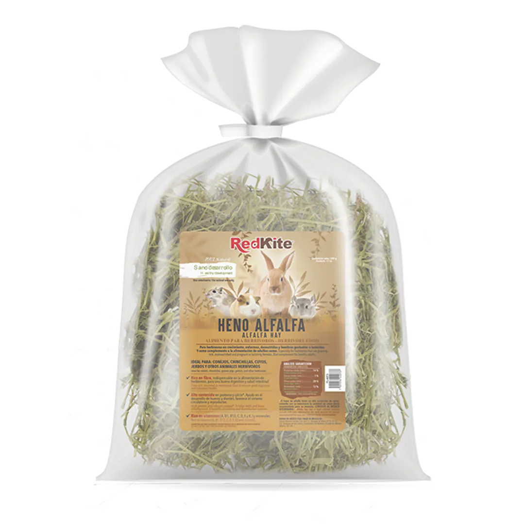 HENO DE ALFALFA P/HERBIVOROS 500 G 1