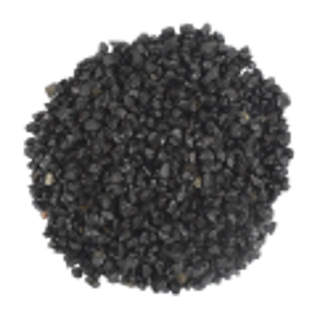 GRAVA P/ACUARIO – MARMOL NEGRO OBSIDIANA 3 KG 1