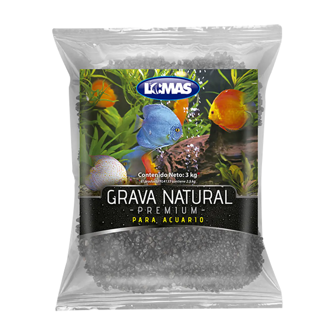 GRAVA P/ACUARIO – MARMOL NEGRO OBSIDIANA 3 KG 2