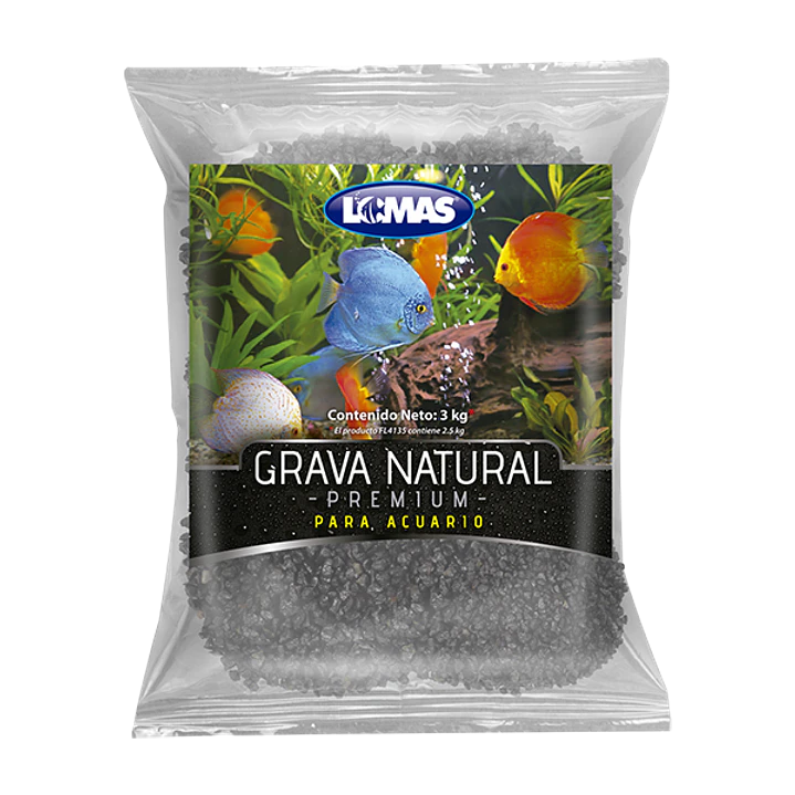 GRAVA P/ACUARIO – MARMOL NEGRO OBSIDIANA 3 KG 2