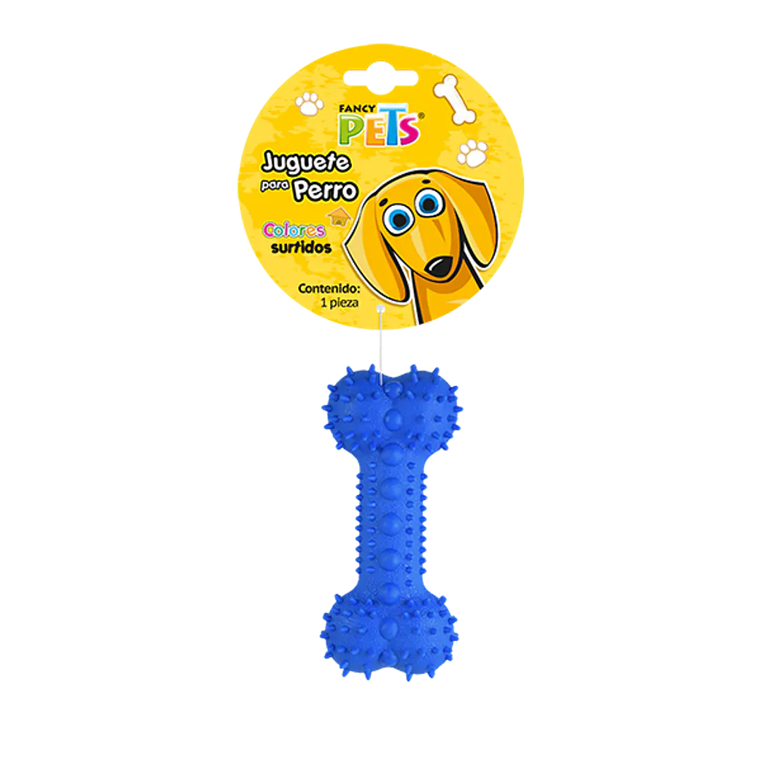 JUGUETE DE CAUCHO HUESO SPIKY 1