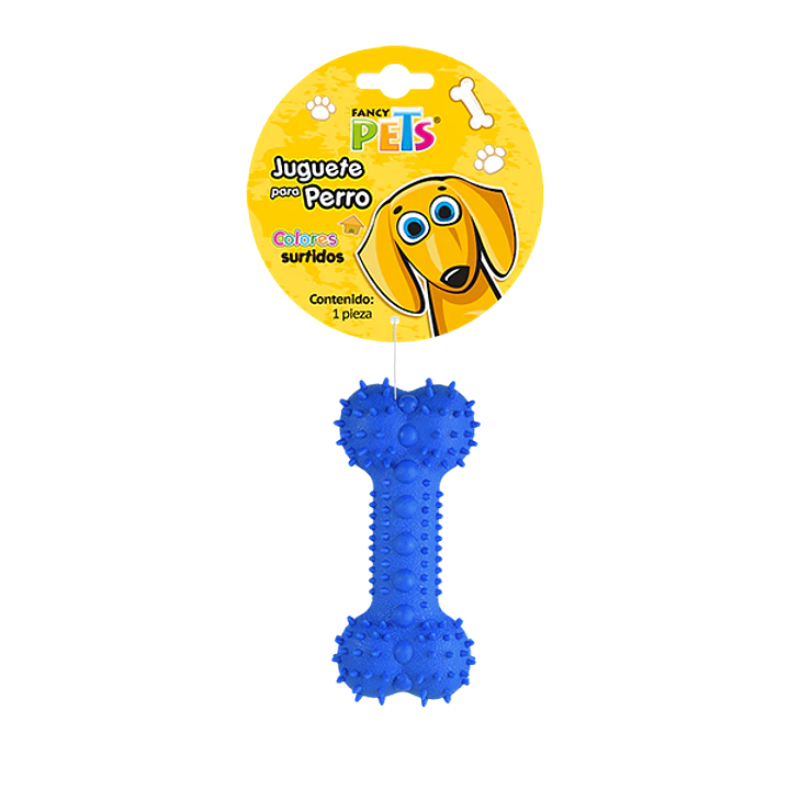 JUGUETE DE CAUCHO HUESO SPIKY 1
