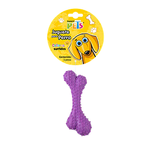  JUGUETE DE CAUCHO HUESO DE POLLO CH SPIKY