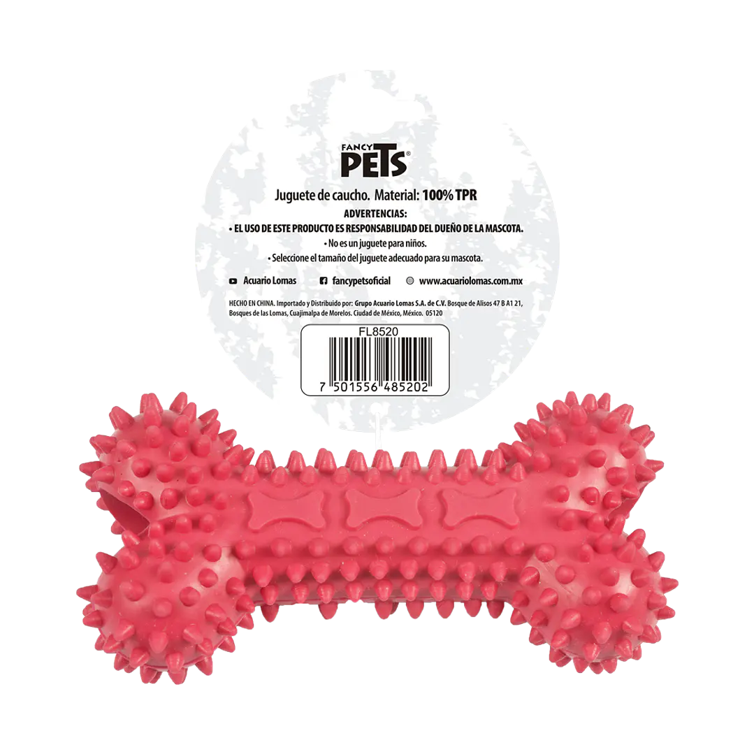  JUGUETE HUESO DE CAUCHO P/PREMIO 2