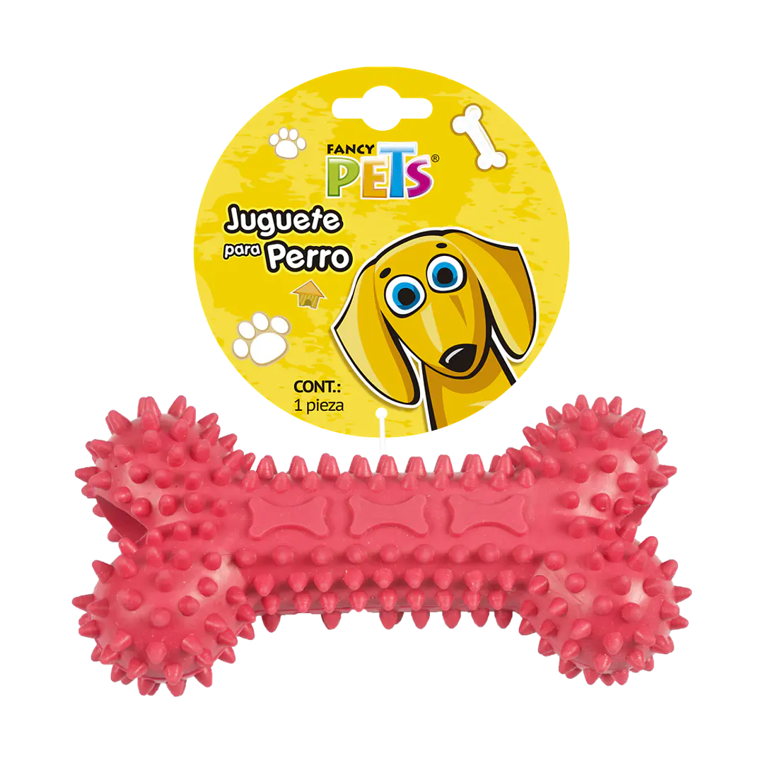  JUGUETE HUESO DE CAUCHO P/PREMIO 1