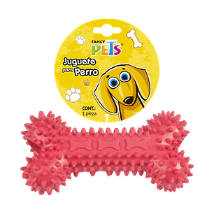  JUGUETE HUESO DE CAUCHO P/PREMIO