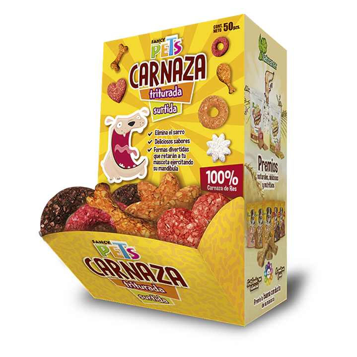 CARNAZA TRITURADA CAJA C/50 PZ 1