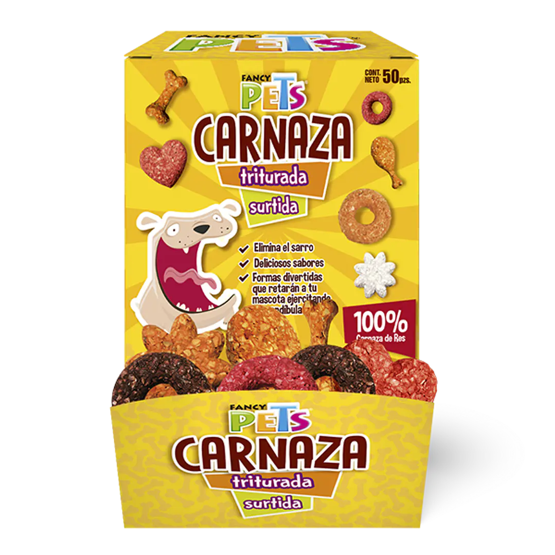 CARNAZA TRITURADA CAJA C/50 PZ 2