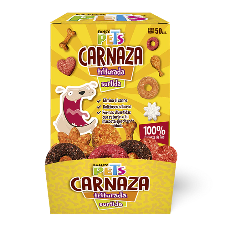 CARNAZA TRITURADA CAJA C/50 PZ 2