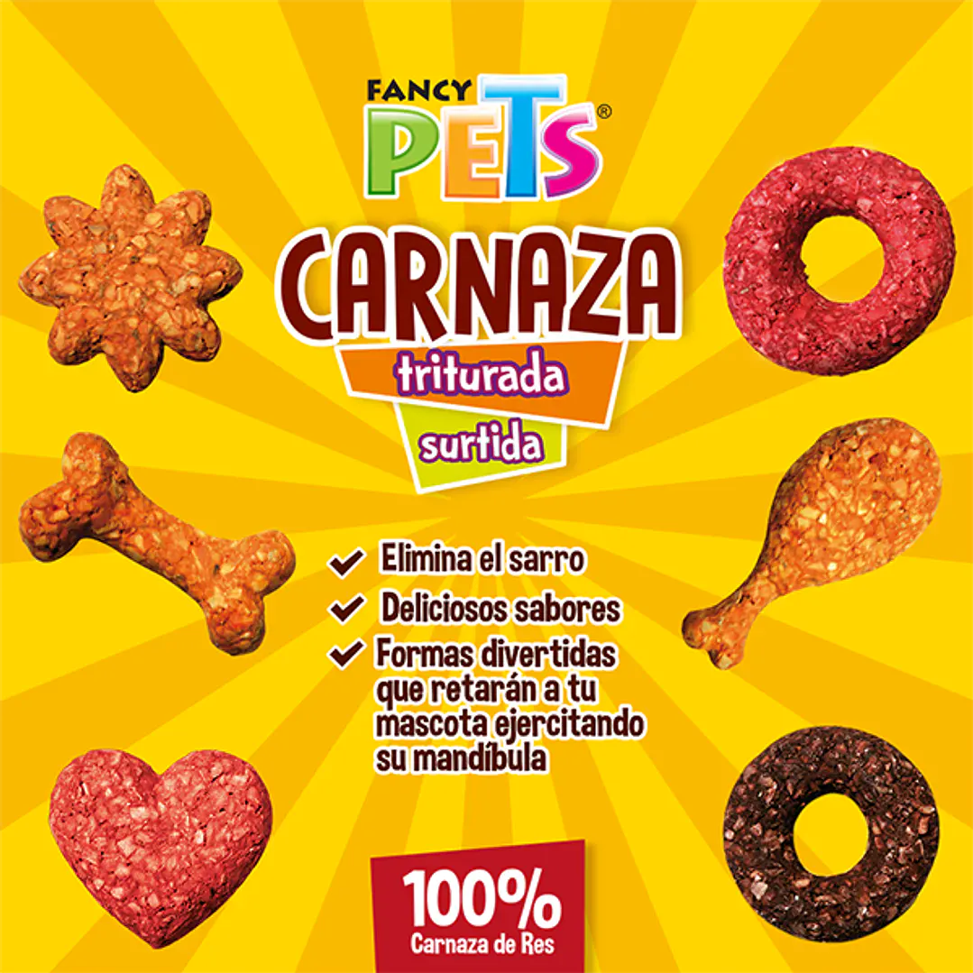 CARNAZA TRITURADA CAJA C/50 PZ 9