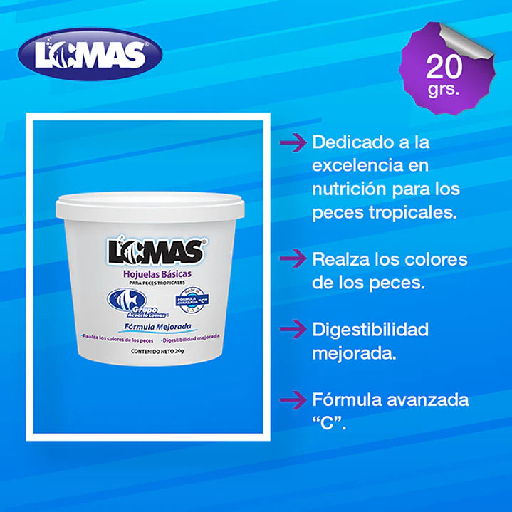 HOJUELAS BASICAS LOMAS 20 GR 2