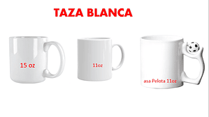 TAZA BLANCA