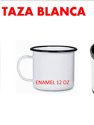 Taza Blanca - Asa Corazón