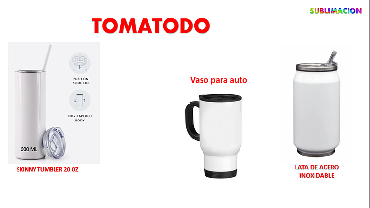 Tomatodo para sublimacion 2 1