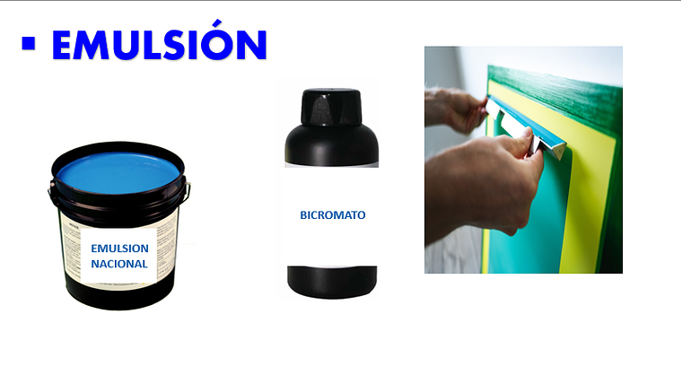 EMULSIÓN - Emulsión Fotosensible para Serigrafía 1